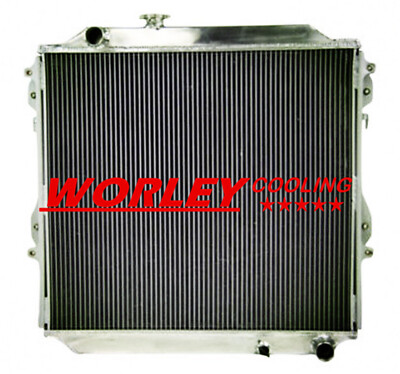 Aluminum Radiator for TOYOTA Hilux Surf KZN185 3.0L Diesel 1996-2002 Manual MT