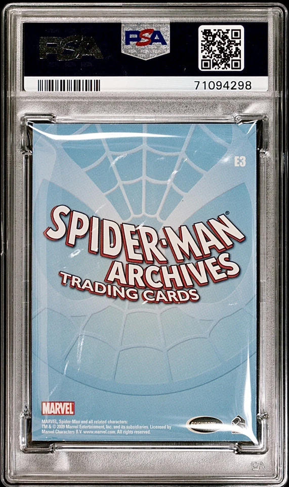 Spider-Man Archives 2009 oscilando en acción #E3 PSA 9 🔥raro🔥 Foto 2 de 2