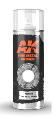 Spraydose Autolack Fine Metall Grundierung 150 Ml. Ak-1016 Ak Interactive