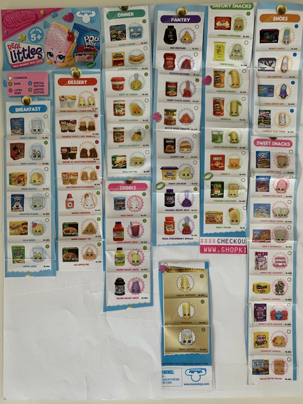 Featured image of post Real Littles Checklist This printable checklist shopkins with character names and images to check off and collect or use qr code to scan learn more about shopkins