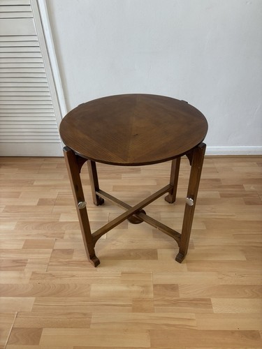 Vintage Wooden Folding & Reversible Games Table Cards Table Occasional Table - Picture 8 of 24