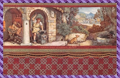 Postcard - WARTBURG ''Landgraf, Werde Hart''