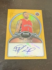 P.j. Tucker 2007 Bowman Sterling Gold Auto Autograph #198/219
