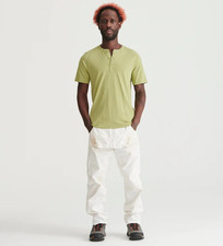 NWT United by Blue Men's Organic Henley T-Shirt Size XLarge