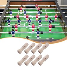 8 Pieces Foosball Table Handles Home Game Easy Assembly Sturdy Indoor Wood