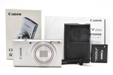 Canon IXY 200 Silver 20MP 8x Zoom PowerShot ELPH 185 IXUS 185 w/Box