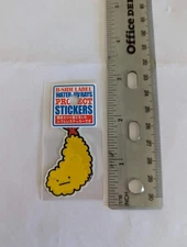 Tempura B Side Label Sticker - UV/Water Resistant