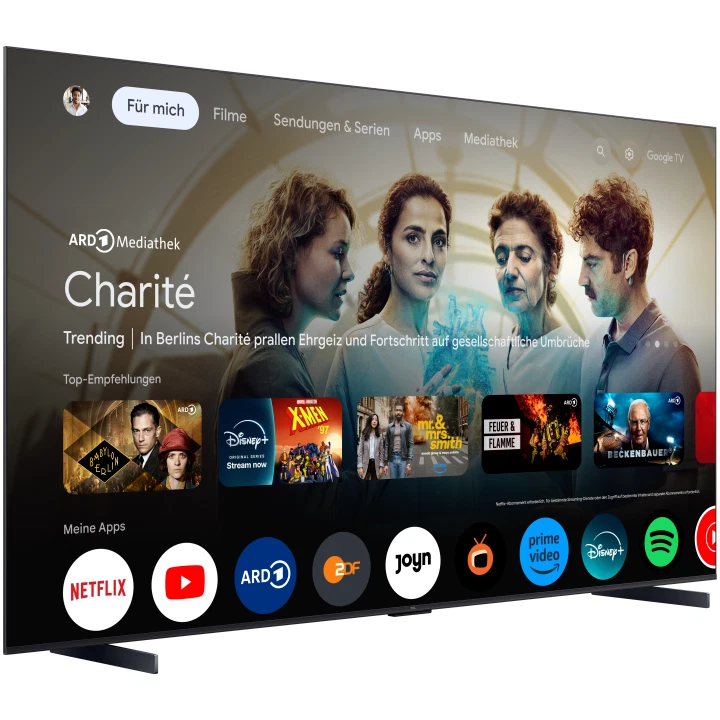 TCL Fernseher 98MQLED75K 98 Zoll 4K Ultra HD QLED Mini LED TV - Bild 3 von 4