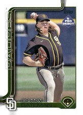 2025 Topps Pro Debut #PD-42 Boston Bateman BUY2GET1 CODE:JWKFAN25
