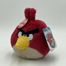 Angry Birds Red Bird 5" Plush Stuffed Without Sound