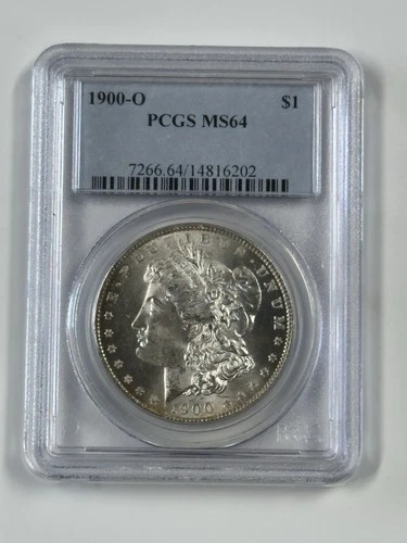 1900-O Morgan Silver Dollar PCGS MS64 Beautiful Coin