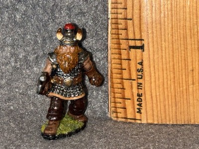 EverQuest Dwarf Miniature Figure 1999 pre order item Hand Painted In 2000