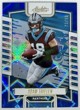 2023 Adam Thielen Panini Absolute Blue Diamonds 73/99 #73 Carolina Panthers