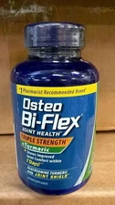 Osteo Bi-Flex Triple Strength with TURMERIC -220 Tablets -New & Sealed