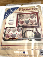 DIMENSIONS SIMPLE PLEASURES Heart Of The Country Counted CROSS STITCH 72289