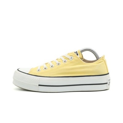 Converse Damen Chuck Taylor All Star Lift Sneaker Gelb Textil Low-Top EU 36.5