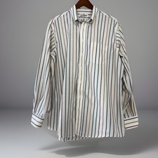 VTG Roebuck  Co Sears Flannel Shirt Men XL Western Pearl Snap Mid Weight M1113 
