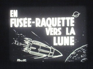 Rare Film 16 mm Animation : En Fusée Raquette vers la Lune Voir la Vidéo