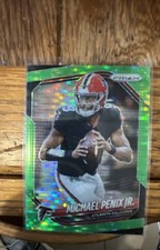 2025 Panini Prizm - Michael Penix Jr. #56 Neon Green Pulsar Prizm