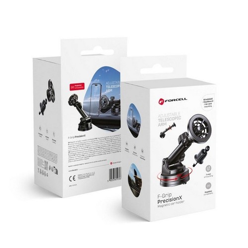 Forcell F-grip Supporto Auto Precisionx Per Google Pixel Xl Htc 10 Lifestyle - Foto 2 di 8