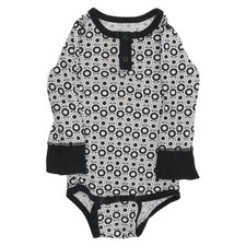 Katvig, Body, Größe: 80, Schwarz/Weiß/Grau, Elasthan/Bio-Baumwolle #4J0