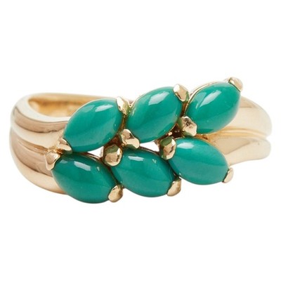 AUTHENTIC Ring ring K18YG yellow gold #12(JP Size) Women