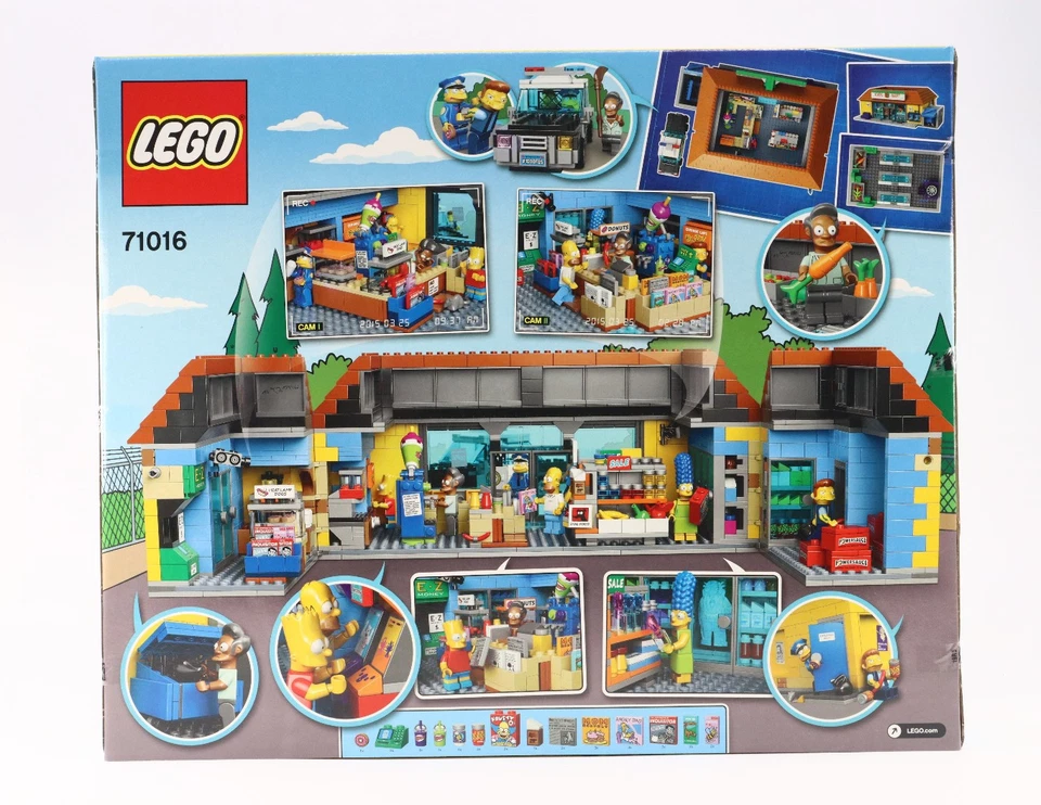 LEGO Simpsons Simpsons Kwik-E-Mart 71016 Brand New Factory Sealed - Image 2 of 4