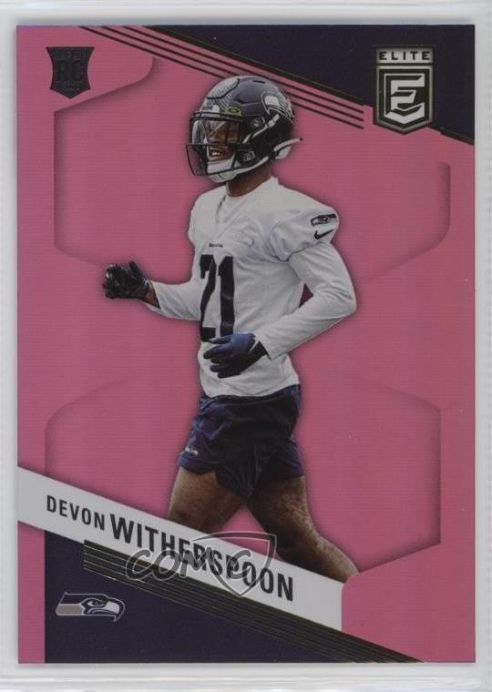 2023 Panini Donruss Elite Rookies Pink Devon Witherspoon #133 Rookie RC