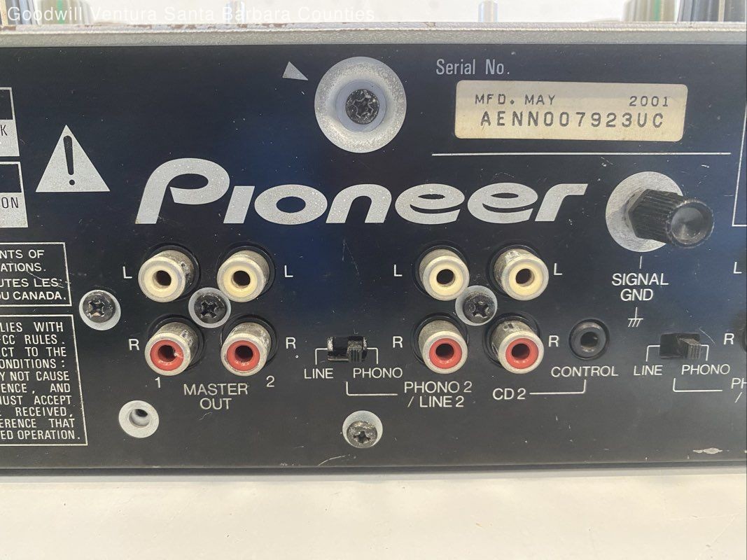 Pioneer DJ Mixer DJM-300-S - Parts or Repair | eBay