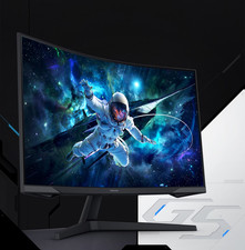 SAMSUNG Odyssey G5 LS27CG552EUXEN Quad HD 27" Curved VA LCD Gaming Monitor 