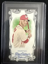 2013 Topps Allen & Ginter's Bryce Harper #191 Mini Black Border