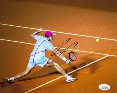 Joao Fonseca Signed 8x10 Photograph Autograph JSA COA Tennis