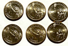 SIX (6) 2007-P $1 George Washington Presidential Dollars - FAST FREE SHIPPING — photo 2