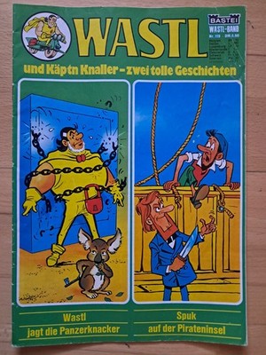 Wastl No.119 - Z1-2 ORIGINAL BASTION Adventure Comic Book Willy Vandersteen