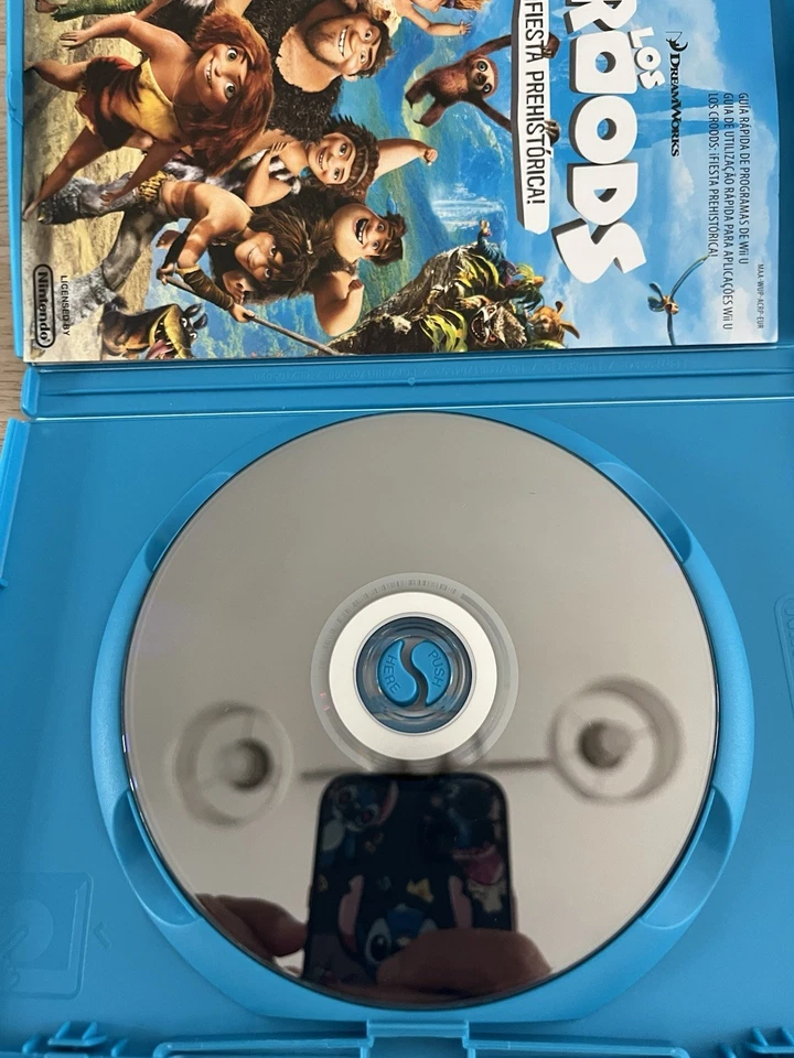 LOS CROODS FIESTA PREHISTORICA - NINTENDO WII U WIIU - PAL ESPAÑA, foto 4 de 5