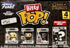 GAME OF THRONES 2 Funko BITTY POP 4 PackLE DAENERYS KHAL DROGON w/MYSTERY CHASE