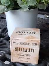 SHILAJIT RESIN 85+Fulvic Acid Max Potency 600 mg High Altitude 100%Himalayas 60g