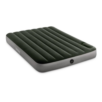 Intex 64762E Dura-Beam Standard Downy Air Mattress: Fiber-Tech   Full, Green