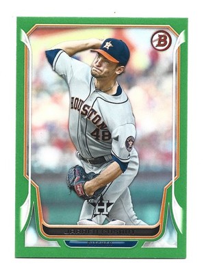  /150 Green 2014 Bowman #81 Jarred Cosart Houston Astros Baseball Card MLB