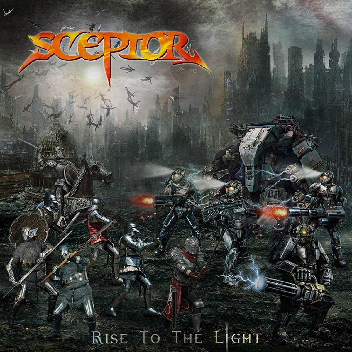 Sceptor Rise to the Light (CD) Album