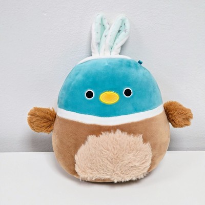 Squishmallows 7,5 Zoll Daksa Ostern Ente flauschiger Bauch Squishmallow Plüsch Hasenohren