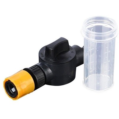 Schaum Düse Gartenschlauch Schaumkanone 100ML Water Foam Pot Reinigungsspray