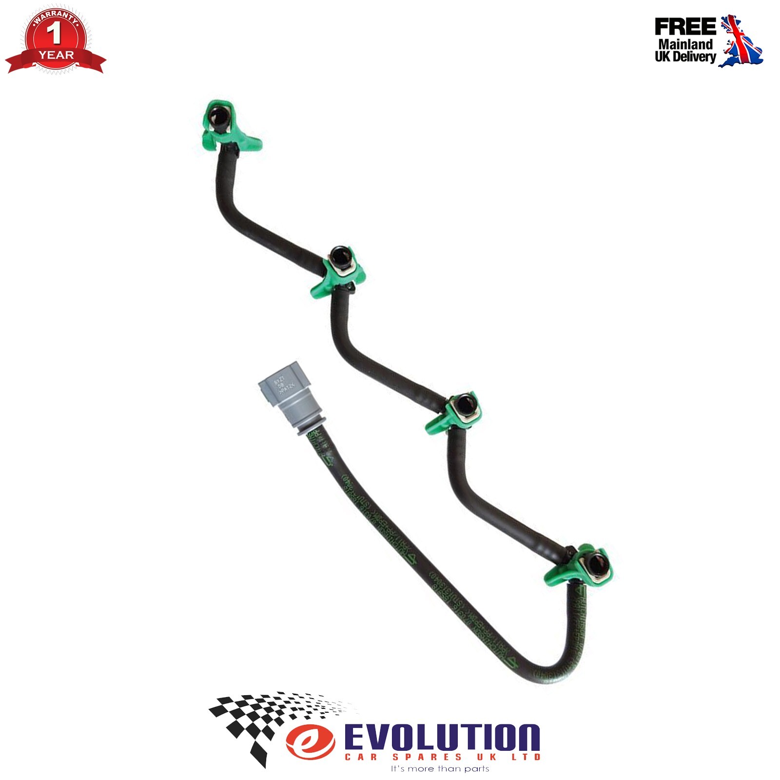 Leak Off Pipe Return Injektor Fits Ford Focus Transit Connect 1.6 TDCI ...