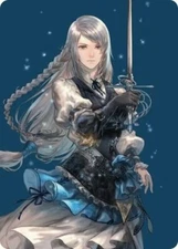 Jill, Shiva's Dominant - NM - MTG Magic Art Series: Final Fantasy