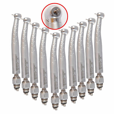 1-10*Dental High Speed Turbine Handpiece with 4-Hole Quick Coupler fit Kavo SA
