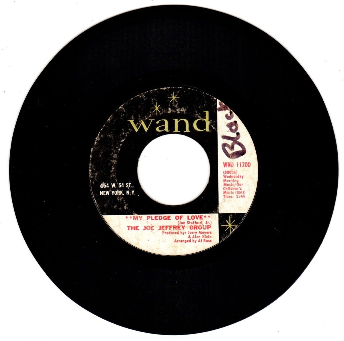 Joe Jeffrey Group 45: 