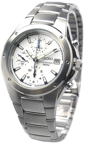 SEIKO-MEN-CHRONOGRAPH-WHITE-DIAL-STEEL-WATCH-SND559-SND559P1