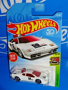 lamborghini countach hot wheels 2018
