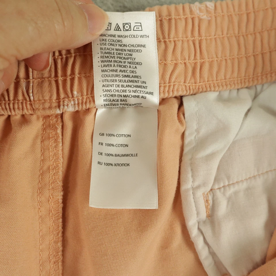 Shorts Harbor Bay masculino 3XL elástico cintura chino casual lagosta praia frente plana - Imagem 3 de 4