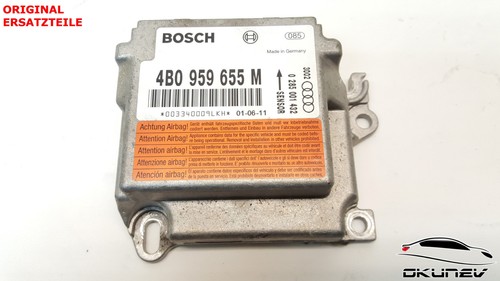 Audi A6 4B Airbagsteuergerät Airbag Steuergerät 4B0959655M Bosch 0285001432